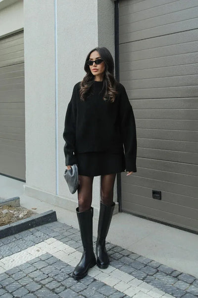 Haruka | 2点セット（セーター + スカート）