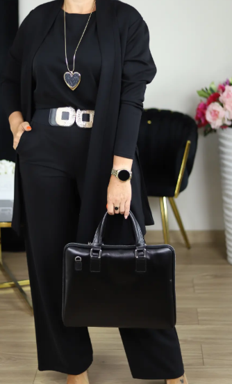 Junko | ロングカーディガン付き3点セット エレガントな快適さと多様なスタイル