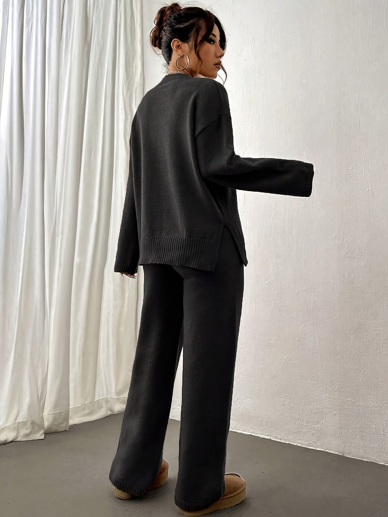 Chiyo | リブニットセーター