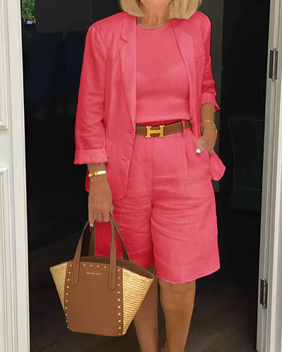 Hana | スタイリッシュカジュアルショートスーツ