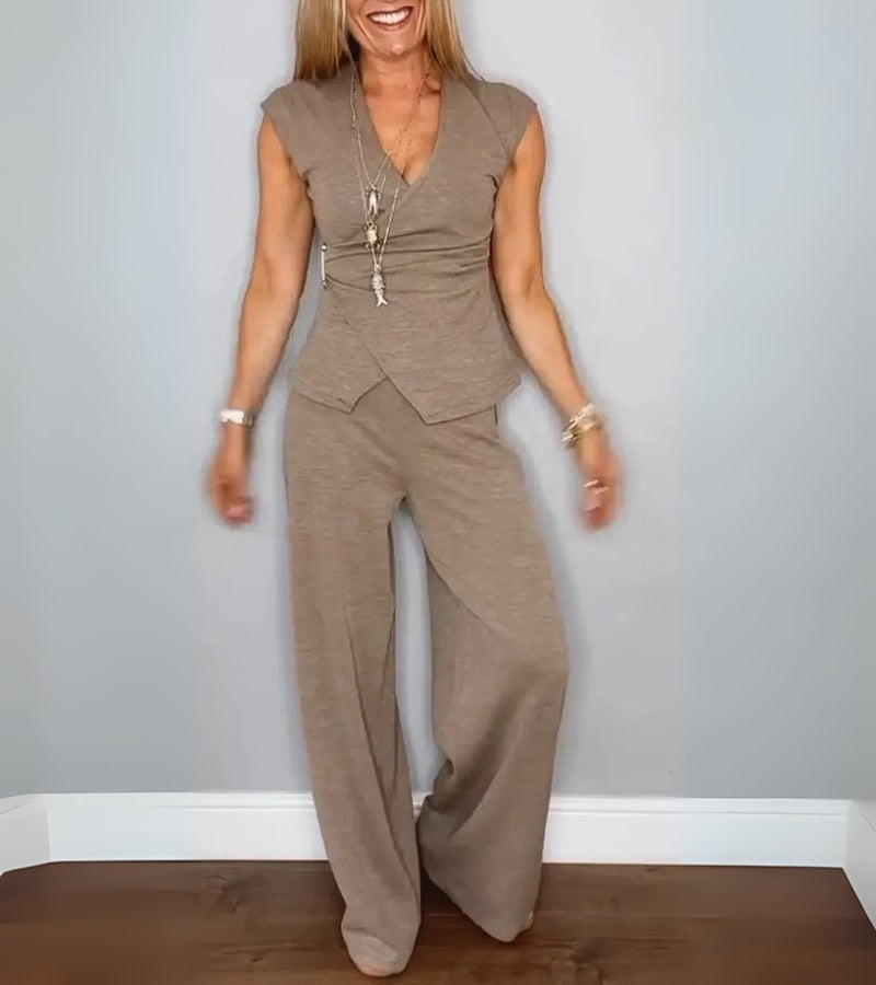 Hinata | モダンカットツーピースセット