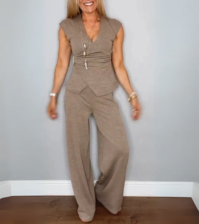 Hinata | モダンカットツーピースセット