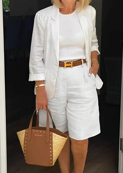 Hana | スタイリッシュカジュアルショートスーツ