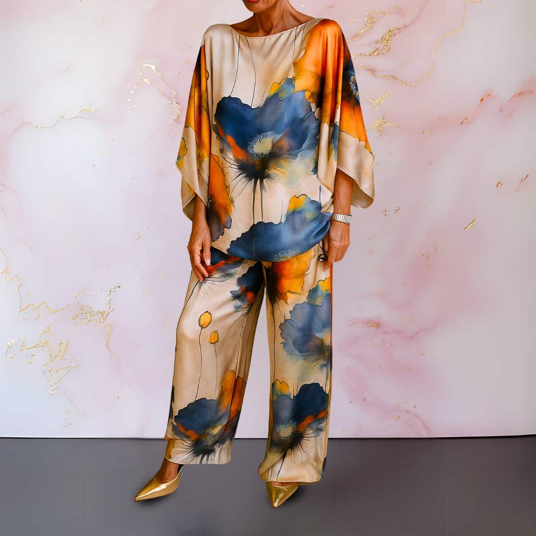 Kana | サテンツーピース女性用セット