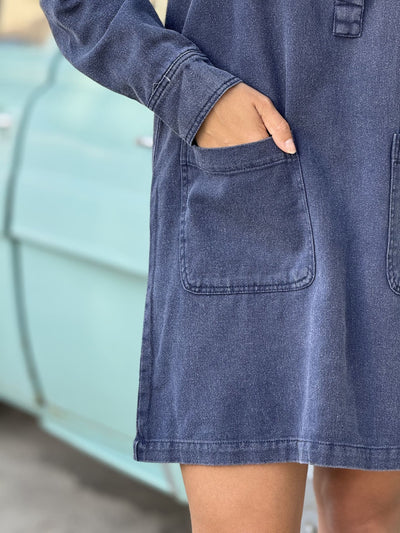 Mayu｜長袖デニムワンピース