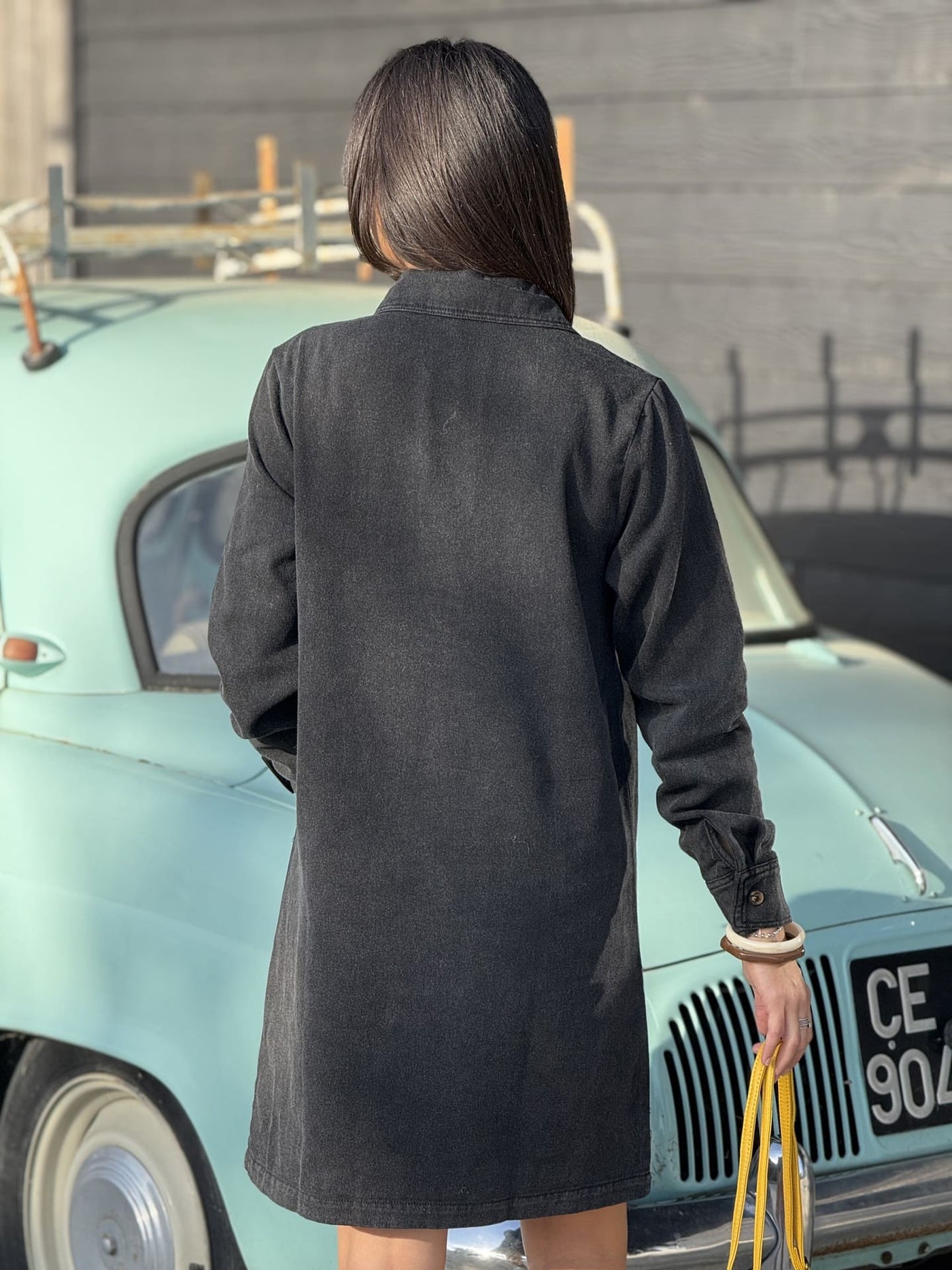 Mayu｜長袖デニムワンピース