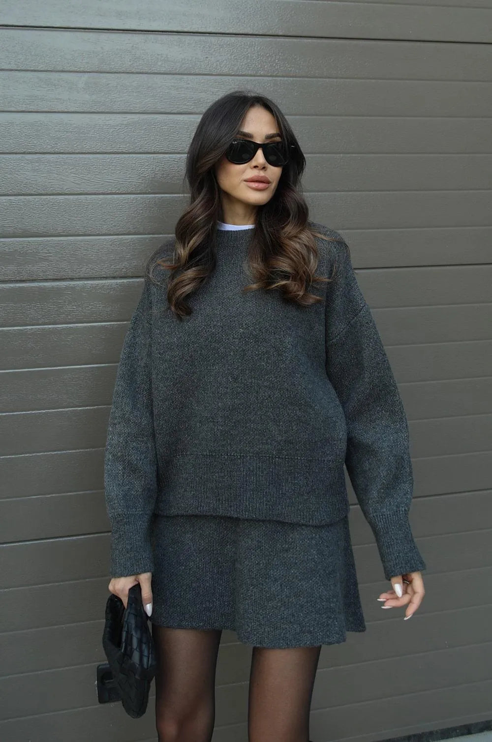 Haruka | 2点セット（セーター + スカート）